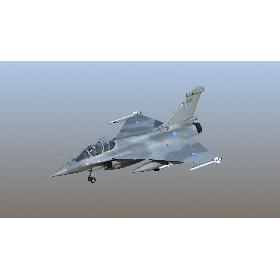 Rafale B Hellenic Air Force 3D